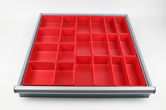 Toolbox Drawer Organizer Set with 9 sizes:
Drawer 1