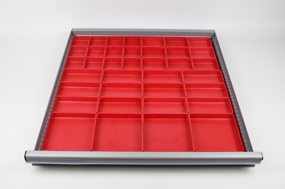 Toolbox Drawer Organizer with Four (4) different sizes