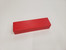 3" x 10" x 2" Red plastic box  (Actual dimensions: 2-7/8" x 9-7/8" x 1-3/4" high)