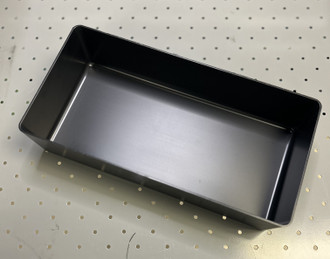 6" x 12" x 3" BLACK Plastic Box        (Actual dimensions: 5.875" x 11.8" x 2.75")