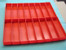 16 - 3" x 12" x 2" Red Plastic Boxes for a 24" Square tool box drawer