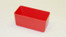 3" x 6" x 3" Red Plastic Box