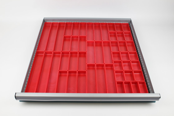 1" Small Parts Organizer Assortment with Six Sizes