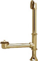 Polished Brass Kingston Brass Vintage Clawfoot Tub Waste and Overflow Drain- 20 Gauge CC2082