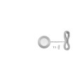 Tresco 3W EquiLine Puck, 5000K Nickel L-POC-3EQFR-CNI-1