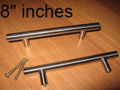 8" SOLID STAINLESS STEEL PULL