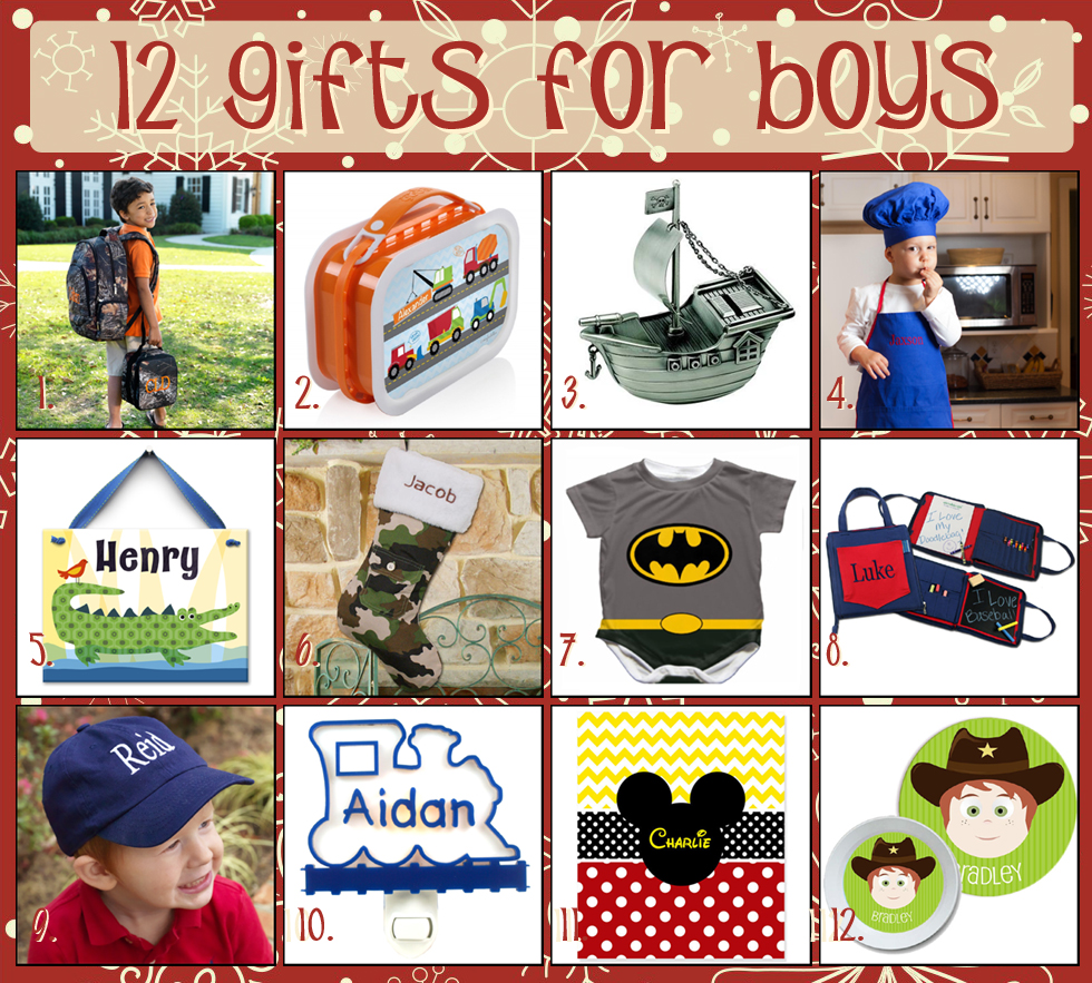 12 boy gift ideas