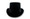 Scala Black Top Hat Topper Wool back