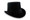 Scala Black Top Hat Topper Wool front