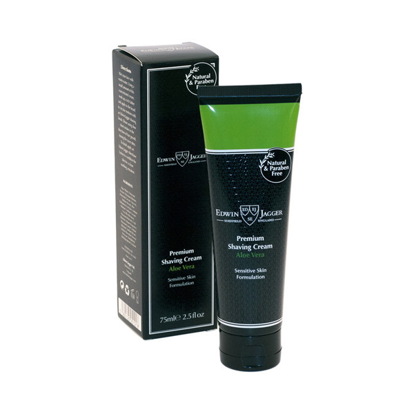 Edwin Jagger Premium Shaving Cream - Aloe Vera 75ml