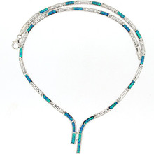 Opal and Silver 925 neclace 5625