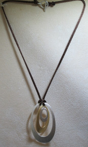 Sarina Gold k14 and silver 925 neclace SN45