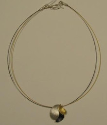 Sarina silver & gold plated neclace SN137