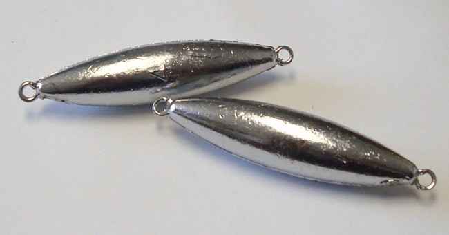 Fishing Lead Weight Mould Barrel Inline  for Float Line Sinker 2oz and 3oz 