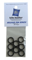 Ceramic Release Pin Rings - (8) Large