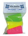 Kite Floats - 3" Tri-Color, Non Weighted 3 Pak