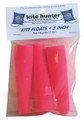 Kite Floats - 5" Pink Weighted - 3 Pak