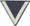 WW2 German Luftwaffe Gefreiter (Lance Corporals) sleeve chevron, one 9mm silver chevron sewn on a inverted LW blue wool triangle. There are slight variations of material backing, colour and embroidery style between these patches. 