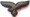 WW2 German Luftwaffe Bullion Officers Breast Eagle, Gold Tone (921F07400)