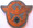 WW2 German Army Feldgendarmerie (Military Police) Sleeve Eagle from "The Dachau Hord". The color varies between late war police green and Felgrau 44 due to then available materials and dye lots. 