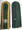 WW2 German Prison Administration 'Strafvollzug' NCO shoulder boards for the rank of Strafvollzugsdienst Hilfsaufseher, circa 1942-45. Slip-on style, shows light wear and age. Pair.
