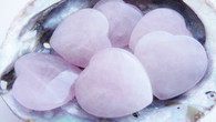 Rose Quartz  Heart