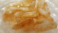 Double Terminated Citrine Crystal Points
