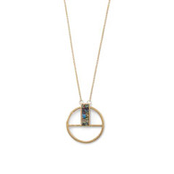 "Balance" Abalone Shell Necklace