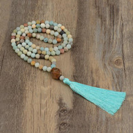 Amazonite Mala