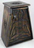 Seven Chakra Wooden Cupboard