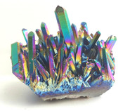 Titanium Aura Crystal Cluster - One Of A Kind Specimen