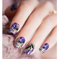 Midnight Forever Nailpolish Stickers by Candied Nails