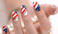 United States Nail Polish Stickers by Candied Nails
