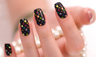 Louis Vuitton Nail Polish Stickers by Candied Nails