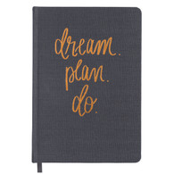 Dream Plan Do Fabric Journal