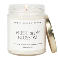 Fresh Apple Blossom 9 oz Soy Candle 