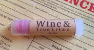 Wine & True Crime Merlot Flavored Lip Balm by Urbanfarmergirls
