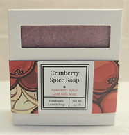 Spice and Cranberry Goat Milk Soap