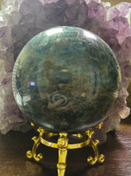 Blue Apatite Sphere