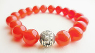 Carnelian Wrist Mala Bracelet