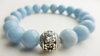 Angelite Wrist Mala Bracelet