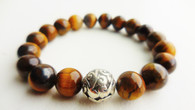 Tiger's Eye Wrist Mala Bracelet