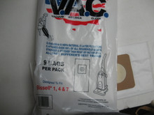 Bissell 1,4, 7.  Clean air H-10 material (5 Layer filtration) captures over 99% of all household debris.  Stronger and studier than regular vacuum bags.  These are an allergy sufferer's best friend.