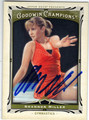 SHANNON MILLER USA OLYMPIC GYMNASTICS AUTOGRAPHED CARD #102713K
