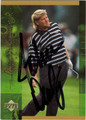 JOHN DALY AUTOGRAPHED GOLF CARD #120410A