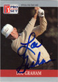 LOU GRAHAM AUTOGRAPHED GOLF CARD #31312C