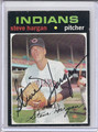 Steve Hargan Autographed Baseball Card 3786