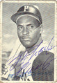 ROBERTO CLEMENTE AUTOGRAPHED DECKEL BASEBALL CARD #40211F