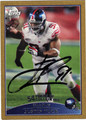 JUSTIN TUCK AUTOGRAPHED & NUMBERED FOOTBALL CARD #50612J