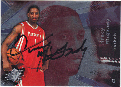 tracy mcgrady autograph